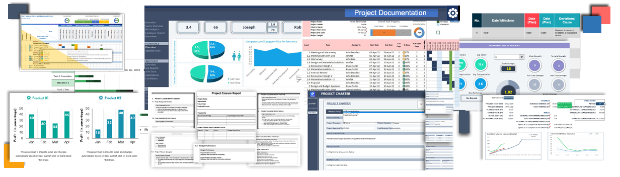 Project Management Templates  ucubes.com 